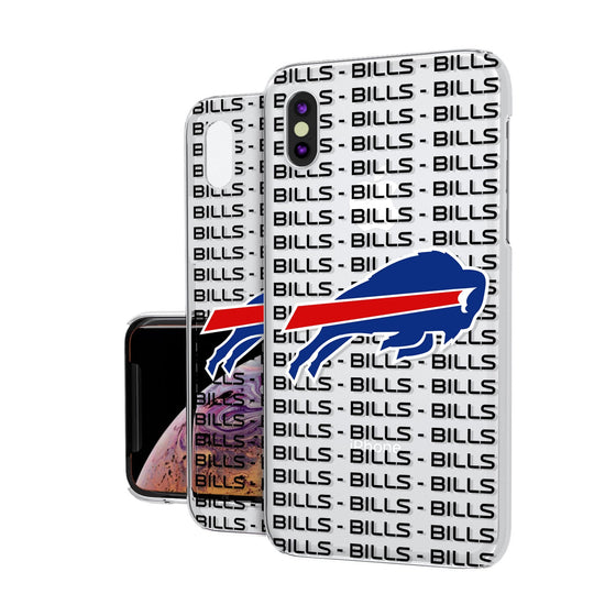 Buffalo Bills Blackletter Clear Case - 757 Sports Collectibles