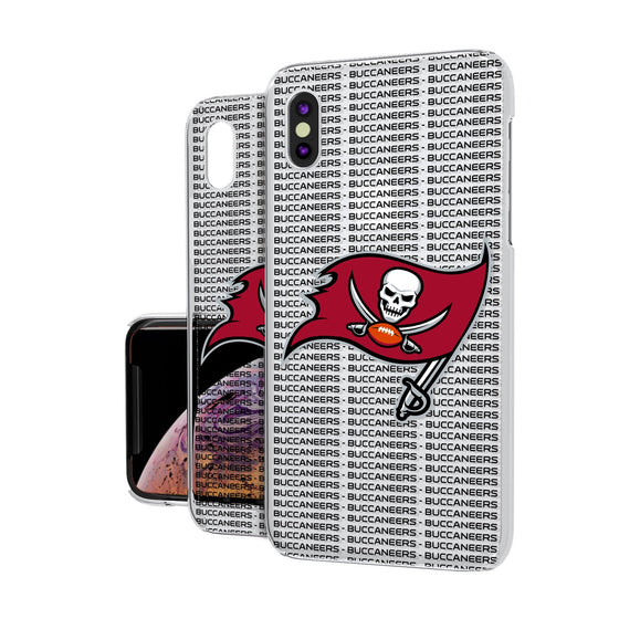 Tampa Bay Buccaneers Blackletter Clear Case - 757 Sports Collectibles