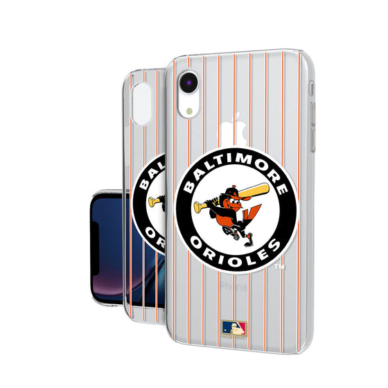 Baltimore Orioles 1966-1969 - Cooperstown Collection Pinstripe Clear Case - 757 Sports Collectibles