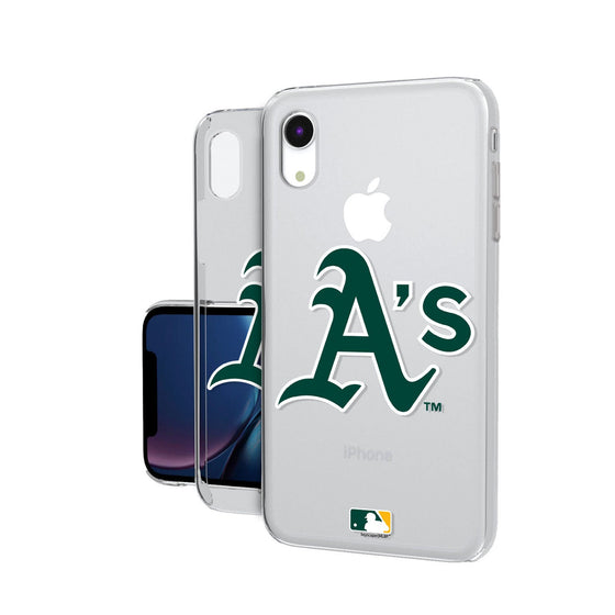 Oakland Athletics Insignia Clear Case - 757 Sports Collectibles
