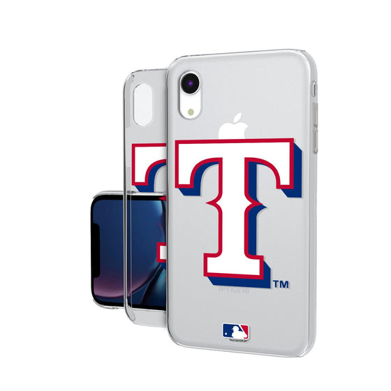 Texas Rangers Insignia Clear Case - 757 Sports Collectibles