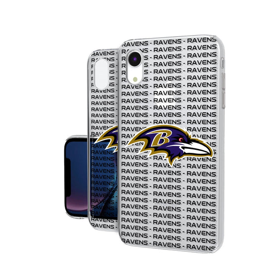 Baltimore Ravens Blackletter Clear Case - 757 Sports Collectibles