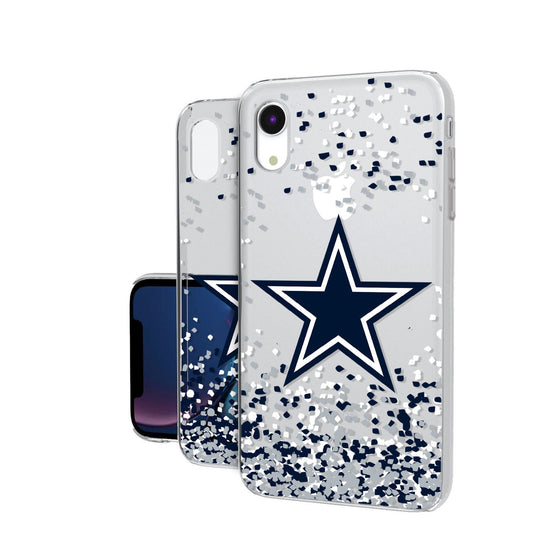 Dallas Cowboys Confetti Clear Case - 757 Sports Collectibles