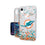 Miami Dolphins Confetti Clear Case - 757 Sports Collectibles