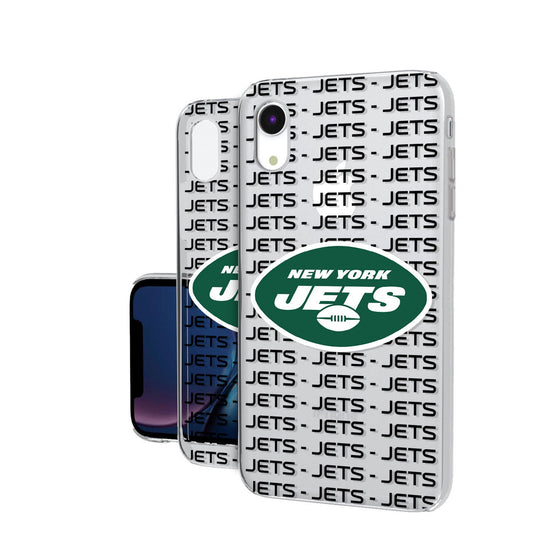 New York Jets Blackletter Clear Case - 757 Sports Collectibles