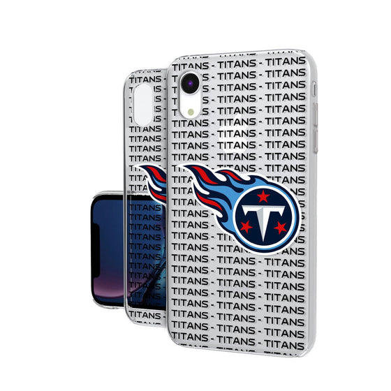 Tennessee Titans Blackletter Clear Case - 757 Sports Collectibles