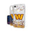 Washington Commanders Confetti Clear Case - 757 Sports Collectibles