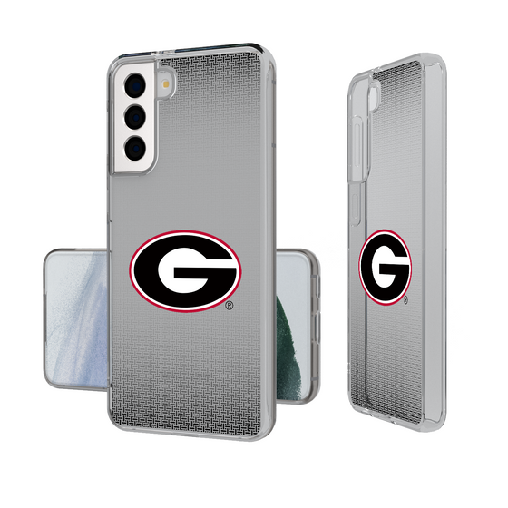 Georgia Bulldogs Linen Clear Phone Case-1