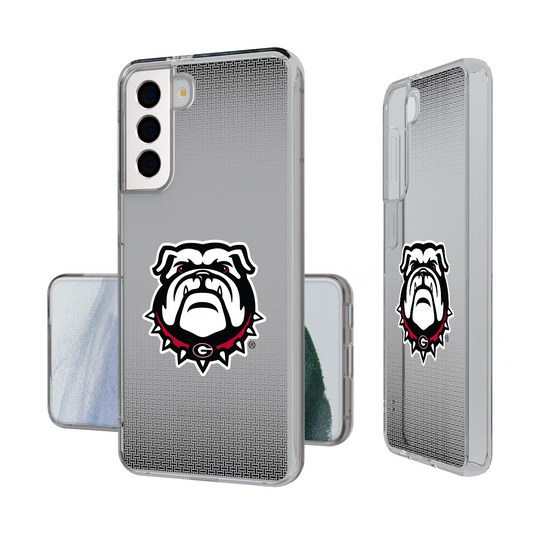 Georgia Bulldogs Linen Clear Phone Case-1