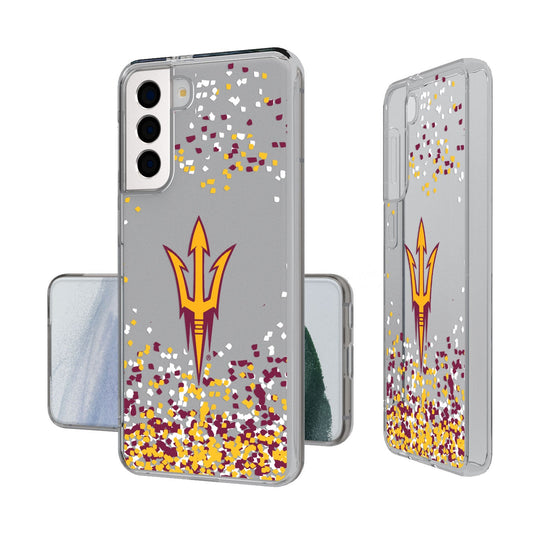 Arizona State Sun Devils Confetti Clear Case-1