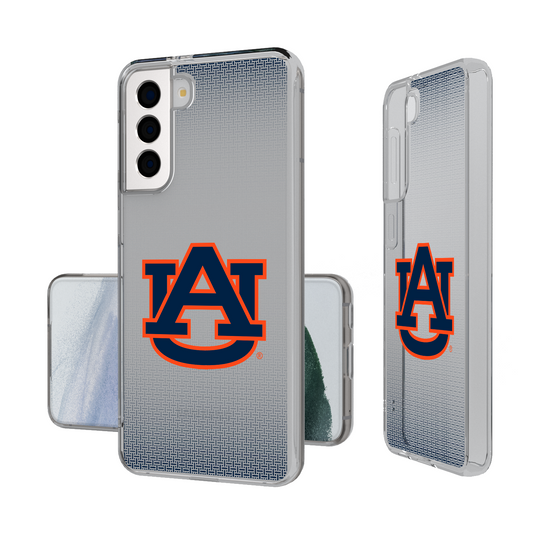 Auburn Tigers Linen Clear Phone Case-1