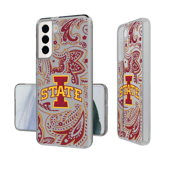 Iowa State Cyclones Paisley Clear Case-1
