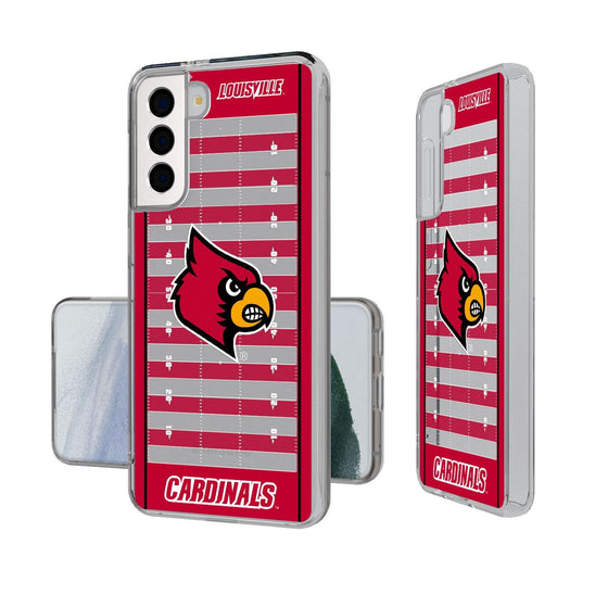 Louisville Cardinals Football Field Clear Case-1