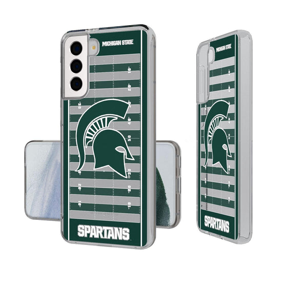 Michigan State Spartans Football Field Clear Case-1