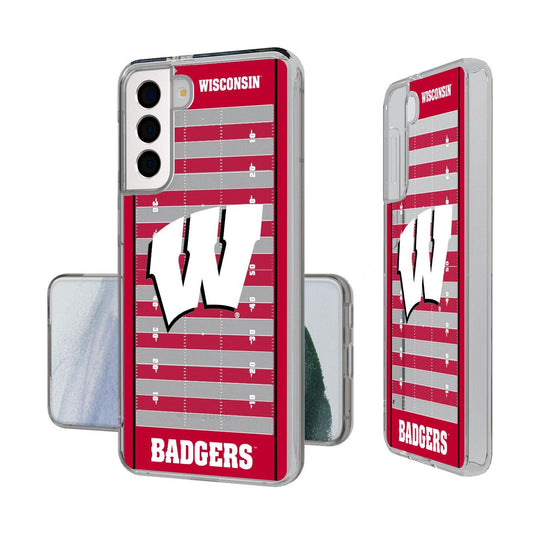 Wisconsin Badgers Football Field Clear Case-1