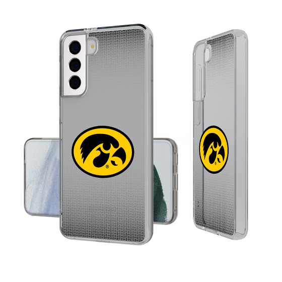 Iowa Hawkeyes Linen Clear Phone Case-1