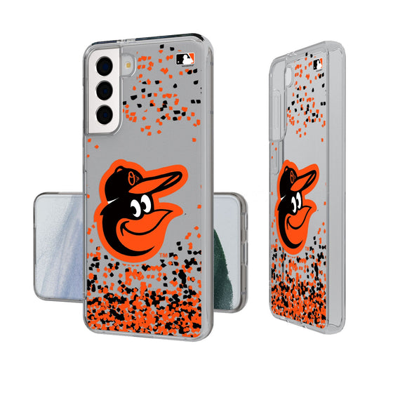 Baltimore Orioles Confetti Clear Case - 757 Sports Collectibles