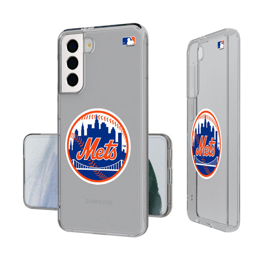 New York Mets Insignia Clear Case - 757 Sports Collectibles