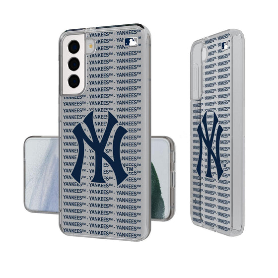New York Yankees Blackletter Clear Case-1