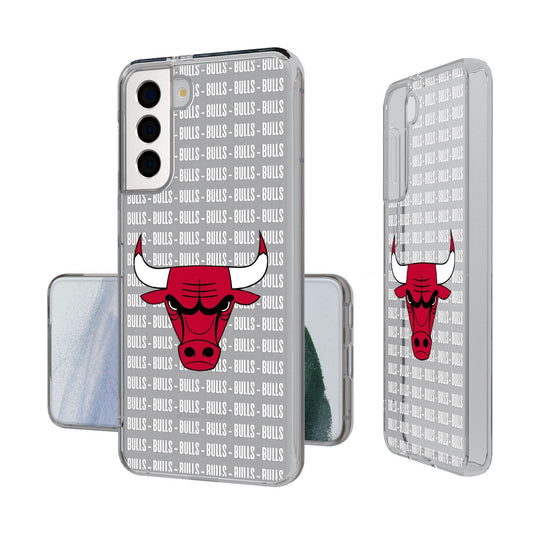 Chicago Bulls Blackletter Clear Case-1