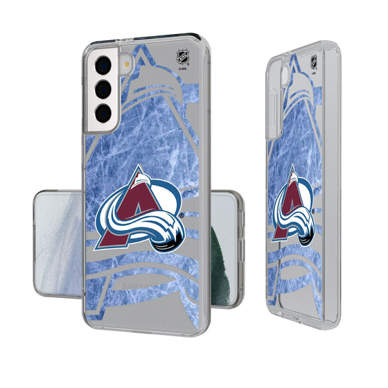 Colorado Avalanche Ice Tilt Clear Case-1