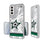 Dallas Stars Ice Stripe Clear Case-1