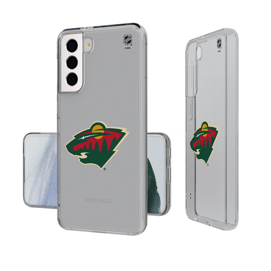 Minnesota Wild Insignia Clear Case-0