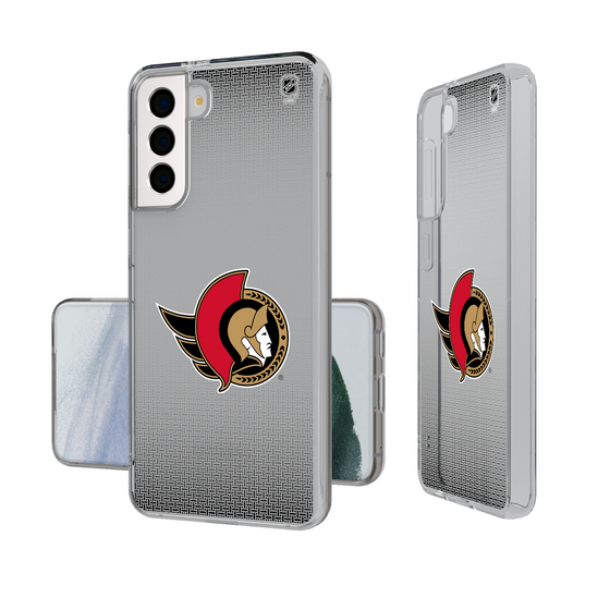 Ottawa Senators Linen Clear Phone Case-1