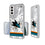 San Jose Sharks Ice Stripe Clear Case-1