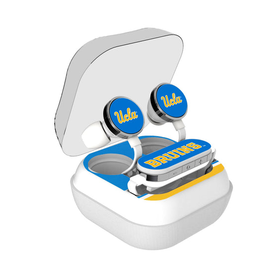 UCLA Bruins Stripe Wireless Earbuds-0