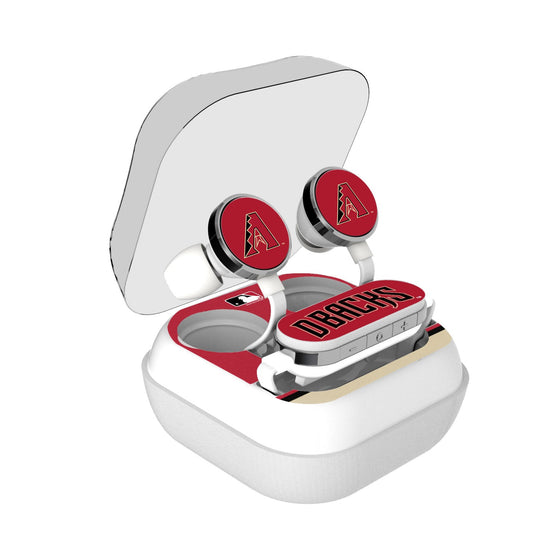 Arizona Diamondbacks Stripe Wireless Earbuds - 757 Sports Collectibles