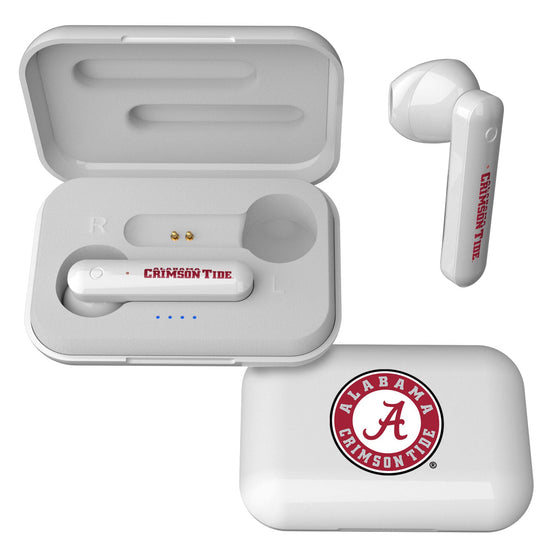 Alabama Crimson Tide Insignia Wireless Earbuds-0