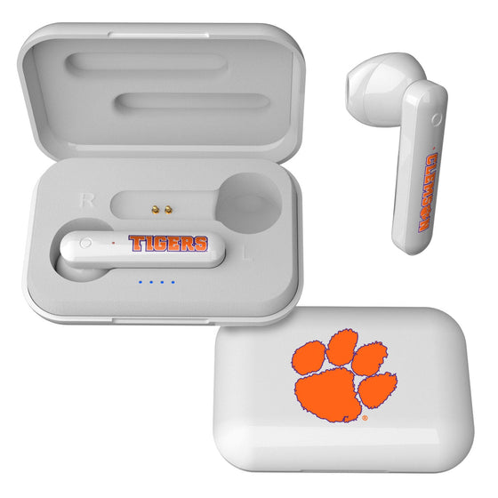 Clemson Tigers Insignia Wireless Earbuds-0