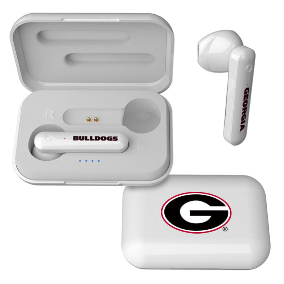 Georgia Bulldogs Insignia Wireless Earbuds-0