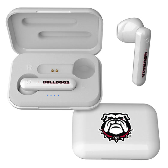 Georgia Bulldogs Insignia Wireless TWS Earbuds-0