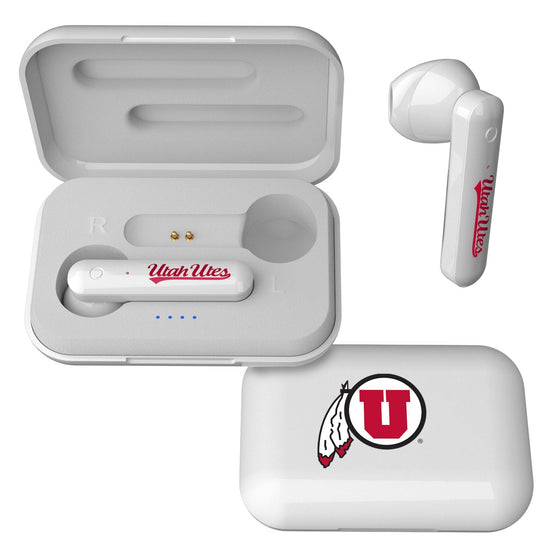 Utah Utes Insignia Wireless Earbuds-0