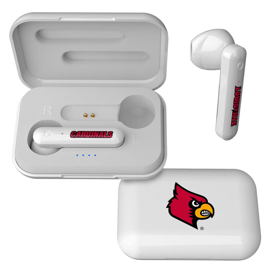 Louisville Cardinals Insignia Wireless TWS Earbuds-0