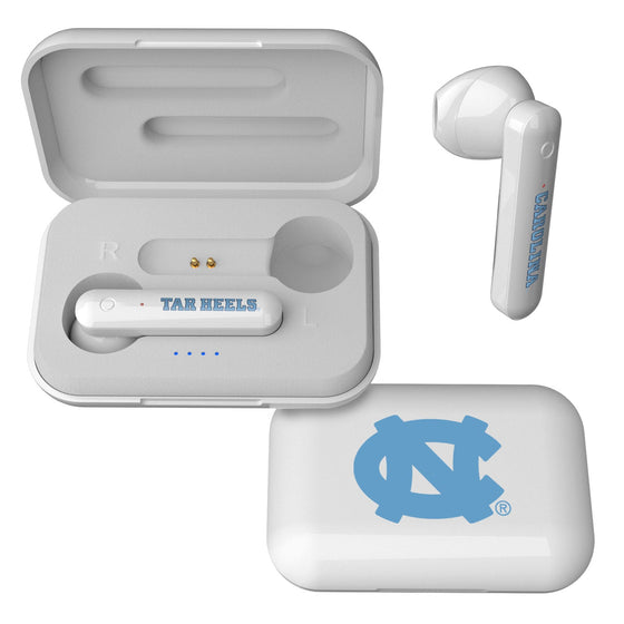 North Carolina Tar Heels Insignia Wireless Earbuds-0