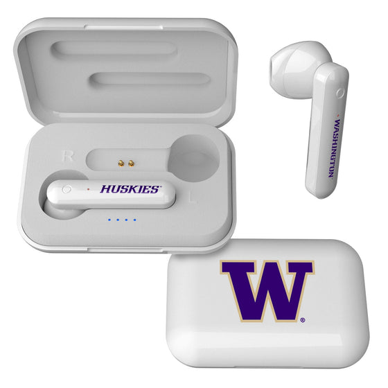 Washington Huskies Insignia Wireless Earbuds-0