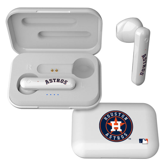 Houston Astros Insignia Wireless Earbuds - 757 Sports Collectibles