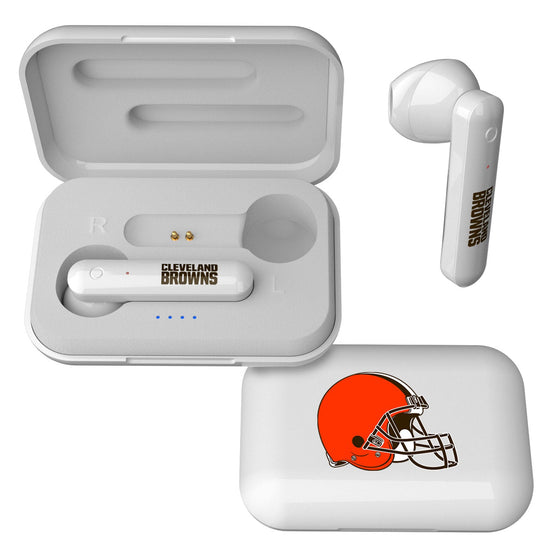 Cleveland Browns Insignia Wireless Earbuds - 757 Sports Collectibles