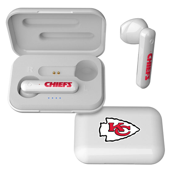 Kansas City Chiefs Insignia Wireless Earbuds - 757 Sports Collectibles