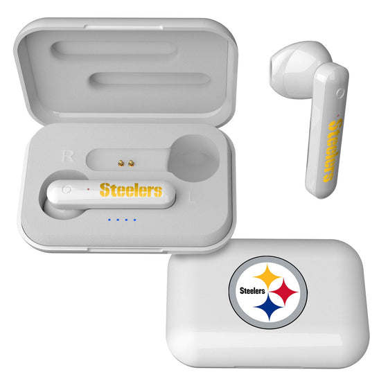 Pittsburgh Steelers Insignia Wireless Earbuds - 757 Sports Collectibles