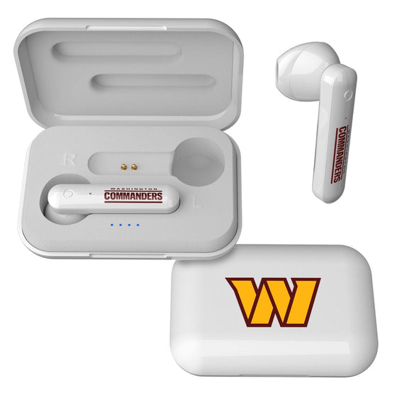 Washington Commanders Insignia Wireless TWS Earbuds - 757 Sports Collectibles