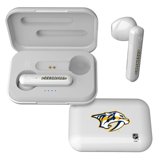 Nashville Predators Insignia Wireless Earbuds-0