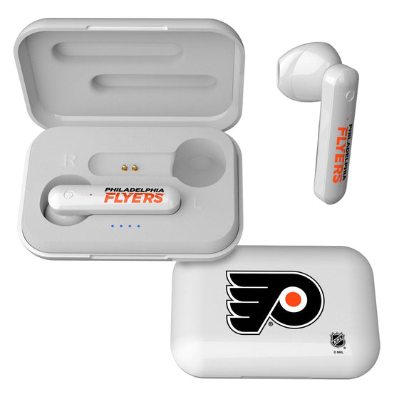 Philadelphia Flyers Insignia Wireless Earbuds-0