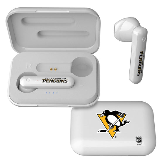 Pittsburgh Penguins Insignia Wireless Earbuds-0