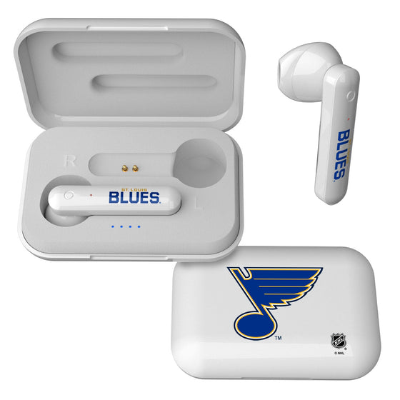 St. Louis Blues Insignia Wireless Earbuds-0