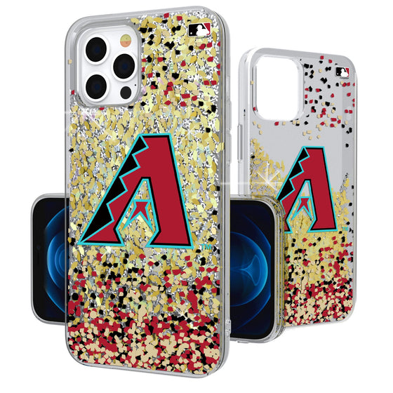 Arizona Diamondbacks Confetti Gold Glitter Case - 757 Sports Collectibles