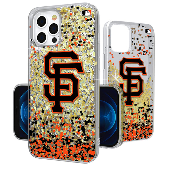 San Francisco Giants Confetti Gold Glitter Case - 757 Sports Collectibles